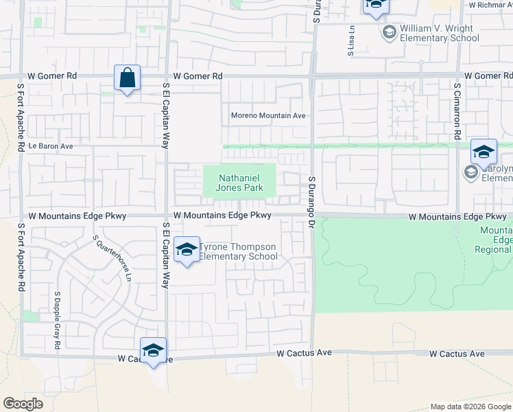 map of restaurants, bars, coffee shops, grocery stores, and more near 10076 Bright Charisma Court in Las Vegas