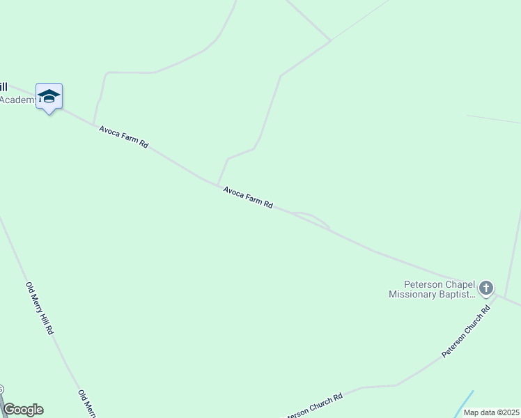 map of restaurants, bars, coffee shops, grocery stores, and more near 332 Avoca Farm Road in Merry Hill