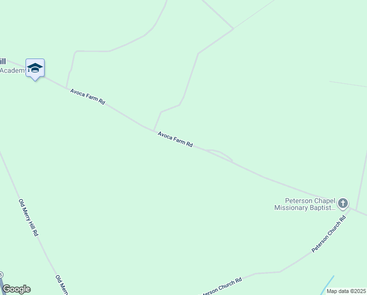 map of restaurants, bars, coffee shops, grocery stores, and more near 332 Avoca Farm Road in Merry Hill