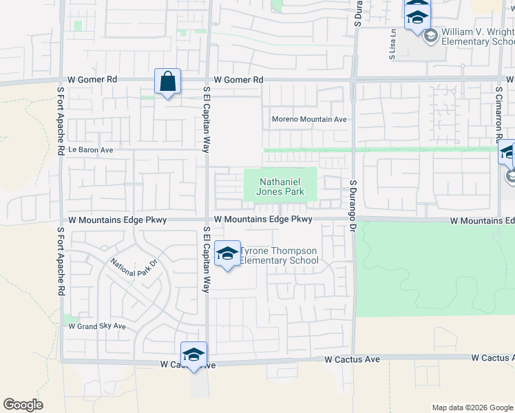 map of restaurants, bars, coffee shops, grocery stores, and more near 10069 Emerald Edgewater Court in Las Vegas