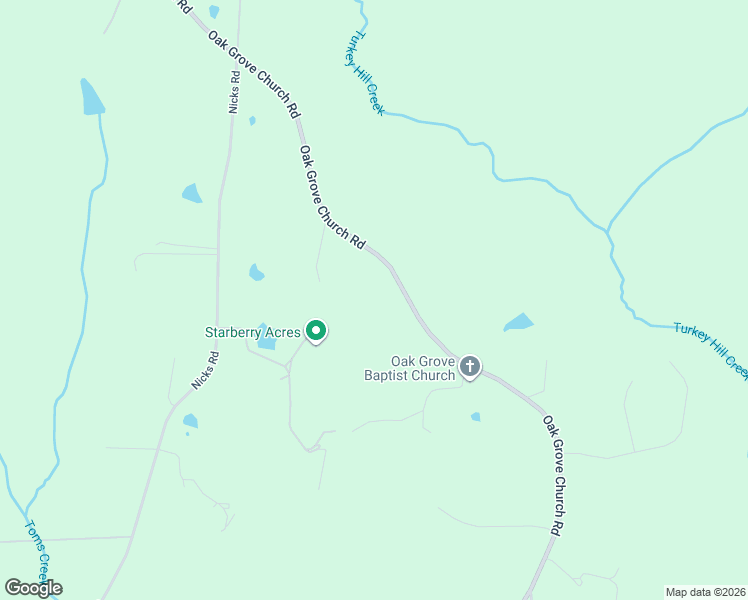 map of restaurants, bars, coffee shops, grocery stores, and more near 4821 Oak Grove Church Road in Mebane