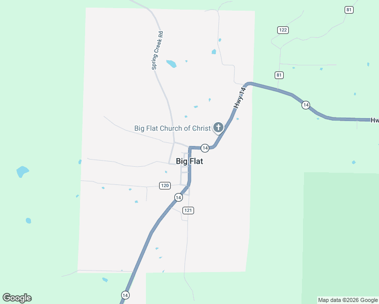 map of restaurants, bars, coffee shops, grocery stores, and more near 9757 2nd in Big Flat