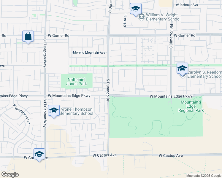 map of restaurants, bars, coffee shops, grocery stores, and more near 10057 Shiloh Heights Street in Las Vegas
