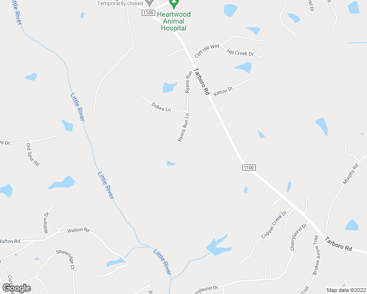 map of restaurants, bars, coffee shops, grocery stores, and more near 149 Ryans Run in Youngsville