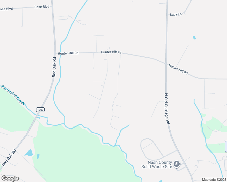 map of restaurants, bars, coffee shops, grocery stores, and more near 2550 Buckboard Trail in Rocky Mount