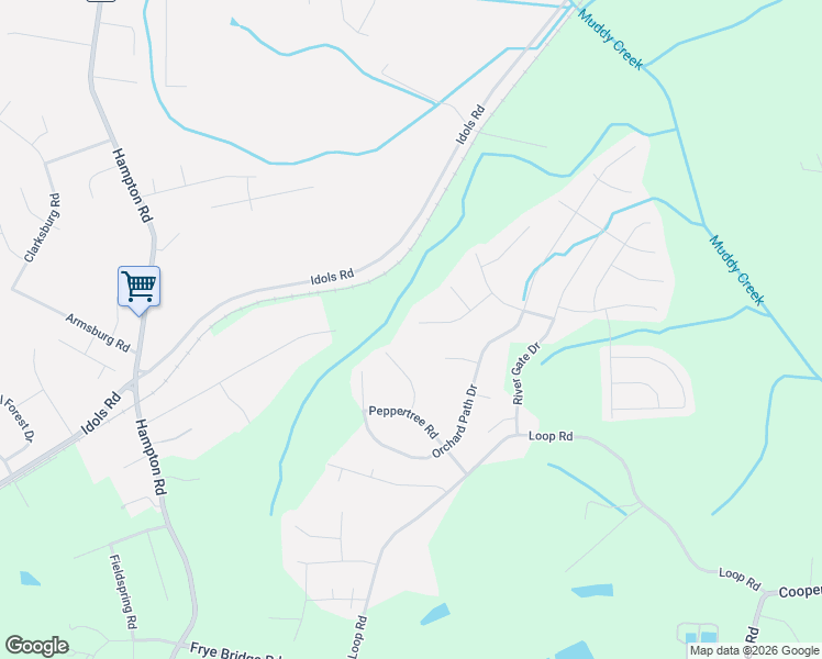 map of restaurants, bars, coffee shops, grocery stores, and more near 6902 Prairie Grove Drive in Clemmons