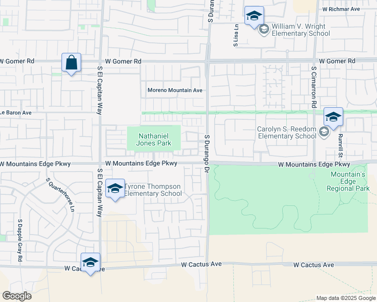 map of restaurants, bars, coffee shops, grocery stores, and more near 10053 Fancy Flight Street in Las Vegas
