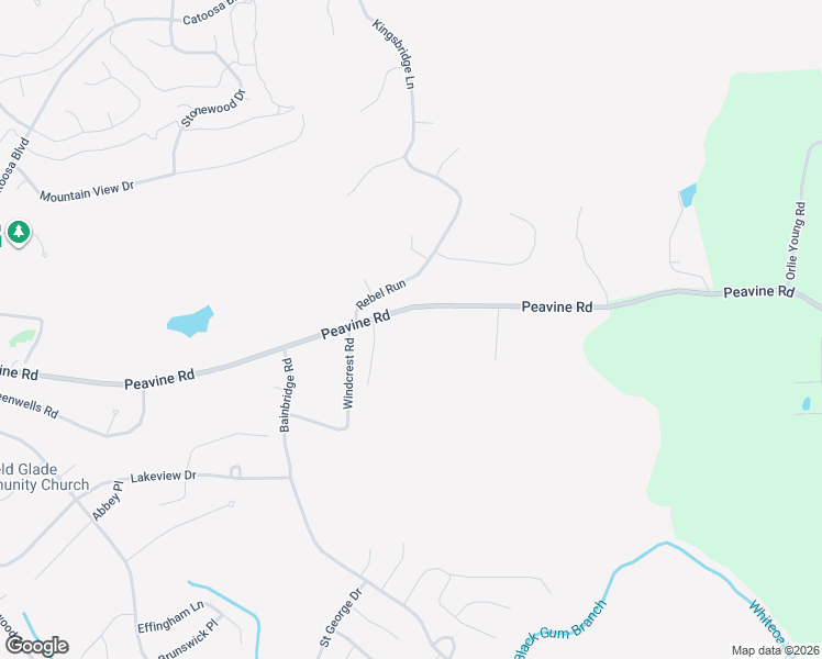 map of restaurants, bars, coffee shops, grocery stores, and more near 8780 Peavine Road in Crab Orchard