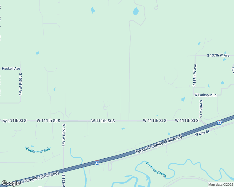 map of restaurants, bars, coffee shops, grocery stores, and more near 10904 W Country Rd in Sapulpa