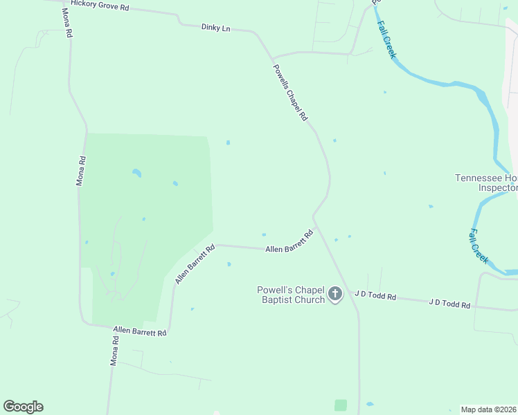 map of restaurants, bars, coffee shops, grocery stores, and more near 2840 Allen Barrett Road in Murfreesboro