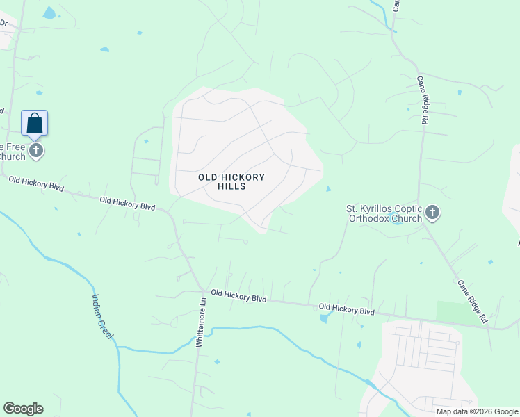 map of restaurants, bars, coffee shops, grocery stores, and more near 9052 Ristau Drive in Nashville