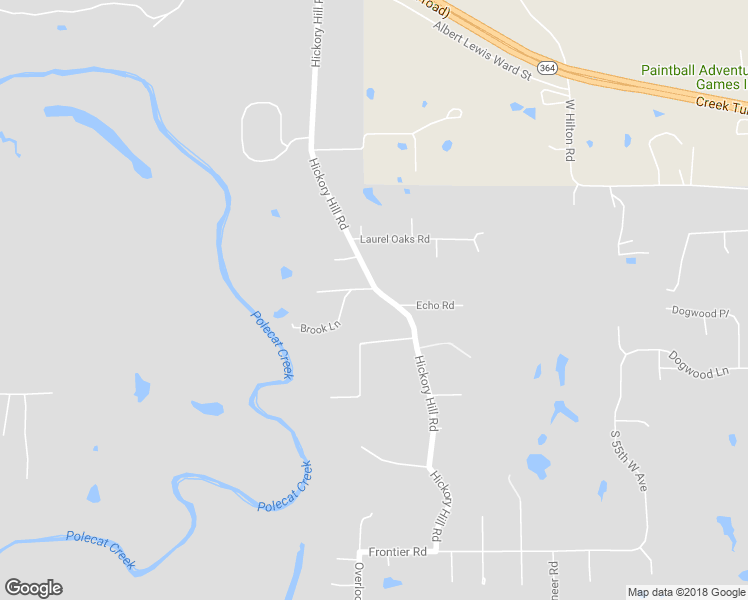 map of restaurants, bars, coffee shops, grocery stores, and more near 700 Hickory Hill Road in Sapulpa