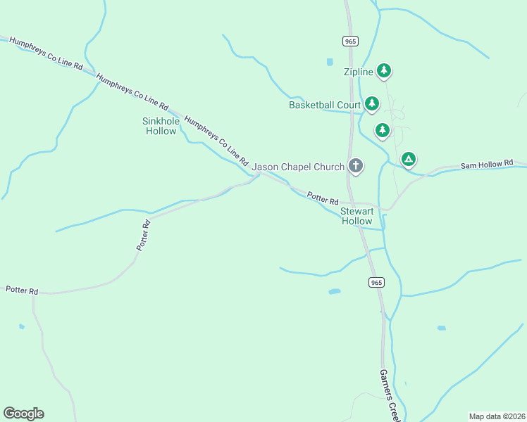 map of restaurants, bars, coffee shops, grocery stores, and more near 809-1001 Potter Road in Dickson