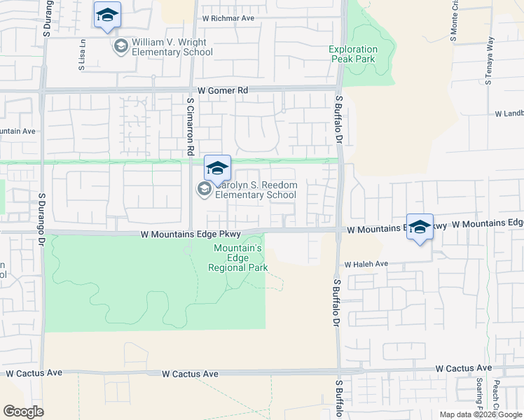 map of restaurants, bars, coffee shops, grocery stores, and more near 8011 Cavazzo Avenue in Las Vegas