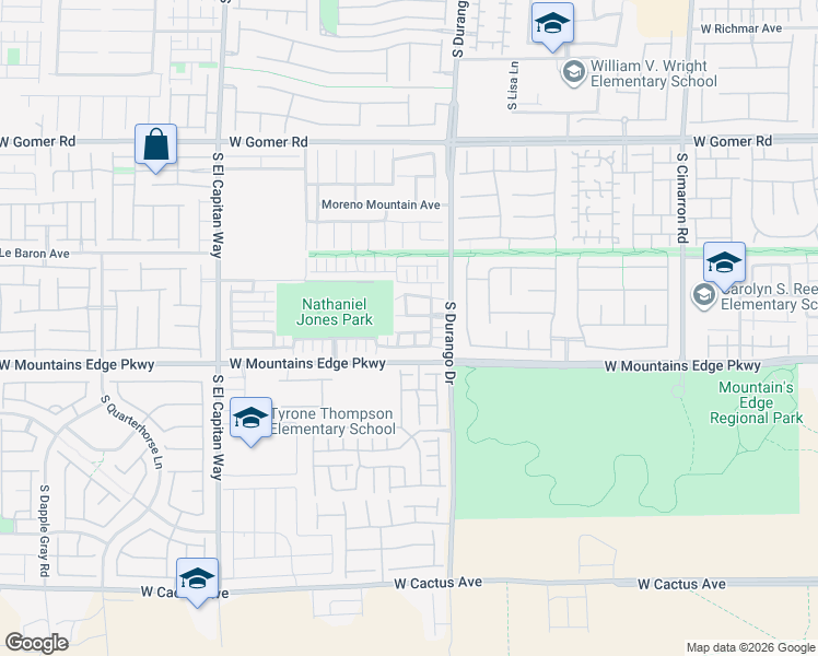 map of restaurants, bars, coffee shops, grocery stores, and more near 8668 West Diamond Sand Avenue in Las Vegas