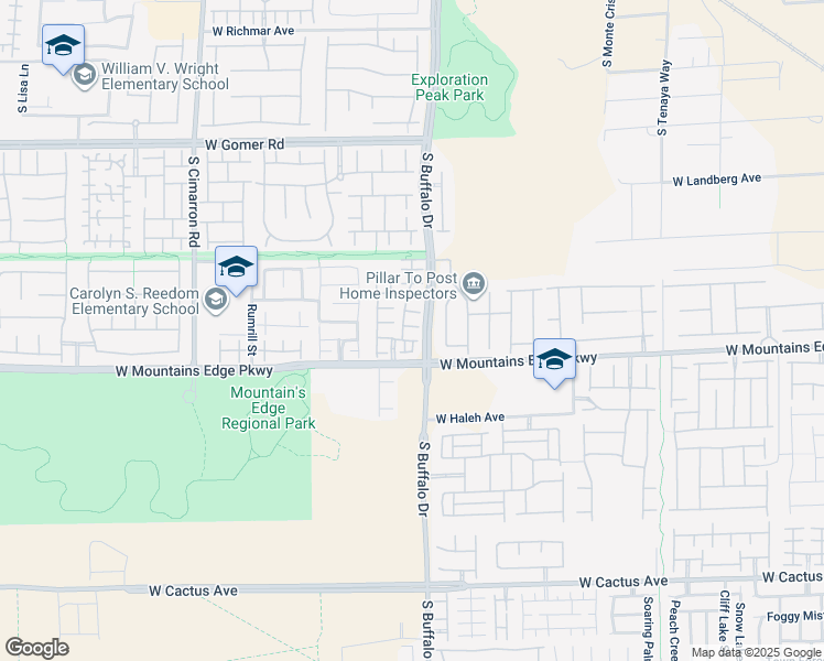 map of restaurants, bars, coffee shops, grocery stores, and more near 10034 Sable Point Street in Las Vegas