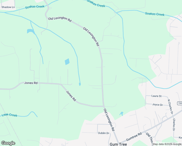 map of restaurants, bars, coffee shops, grocery stores, and more near 7528 Old Lexington Road in Winston-Salem