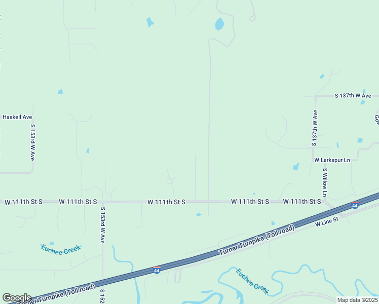 map of restaurants, bars, coffee shops, grocery stores, and more near 10904 West Country Road in Sapulpa