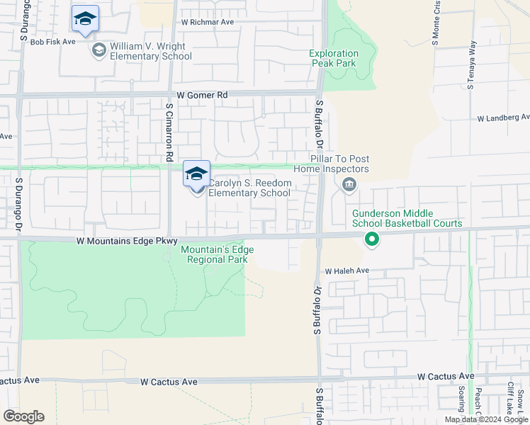 map of restaurants, bars, coffee shops, grocery stores, and more near 7943 Carmel Heights Avenue in Las Vegas