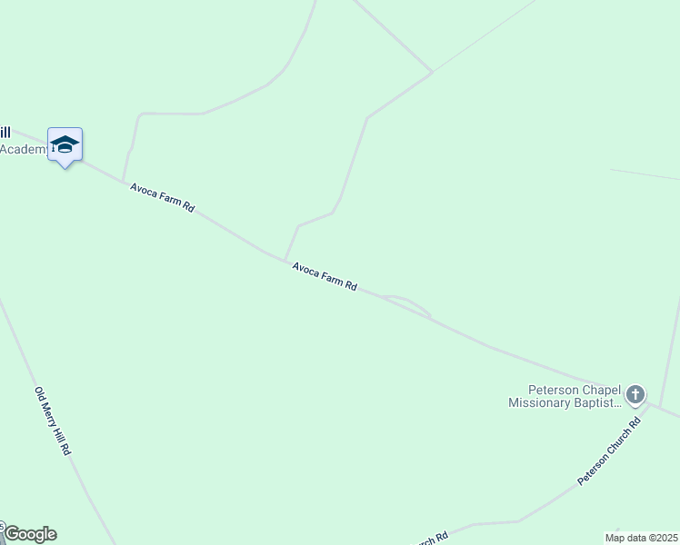 map of restaurants, bars, coffee shops, grocery stores, and more near 327 Avoca Farm Road in Merry Hill