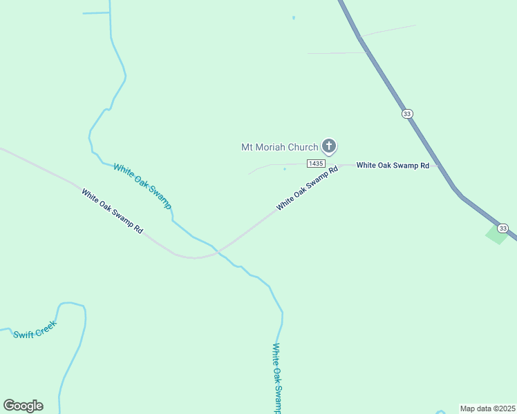 map of restaurants, bars, coffee shops, grocery stores, and more near 650 White Oak Swamp Road in Whitakers