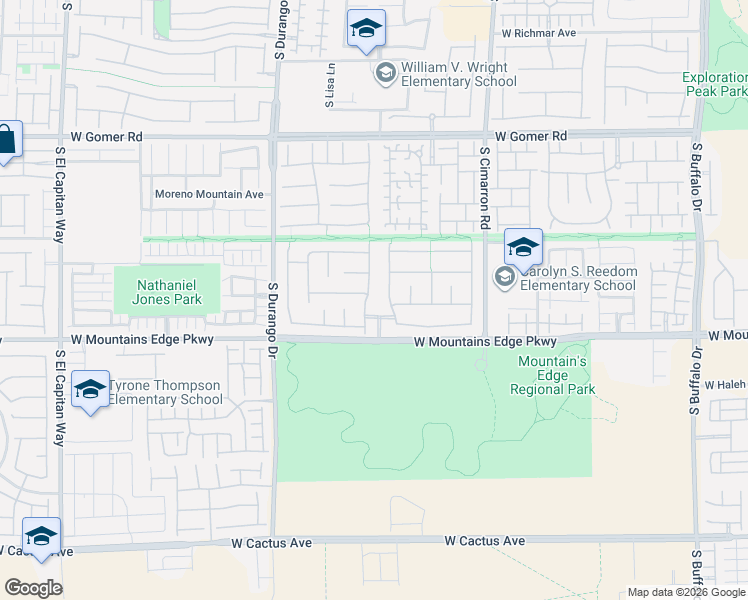 map of restaurants, bars, coffee shops, grocery stores, and more near 10024 Wild Calla Street in Las Vegas