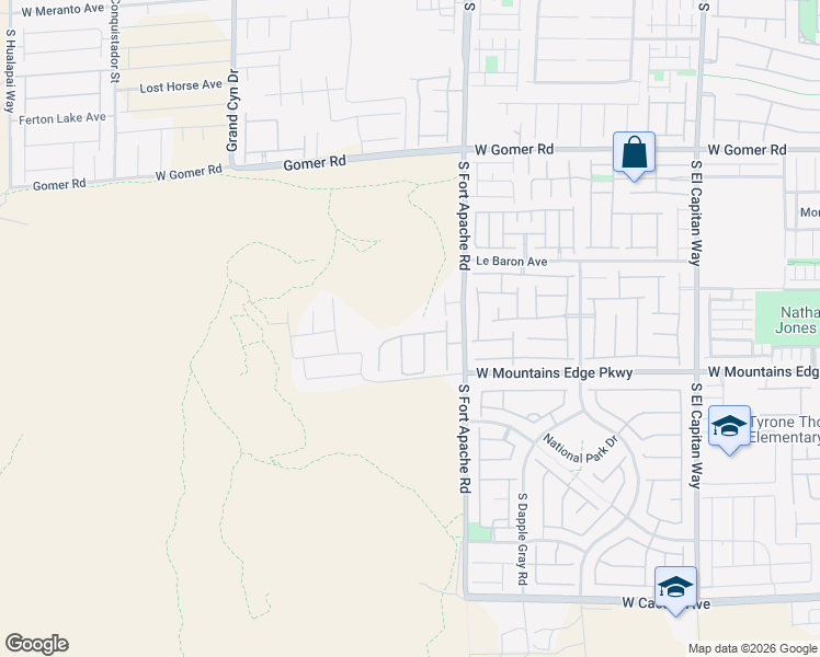 map of restaurants, bars, coffee shops, grocery stores, and more near 9389 Shawnee Mission Avenue in Las Vegas