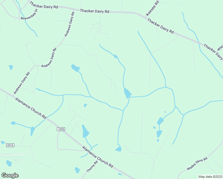 map of restaurants, bars, coffee shops, grocery stores, and more near 3649 Andrews Dairy Road in Greensboro