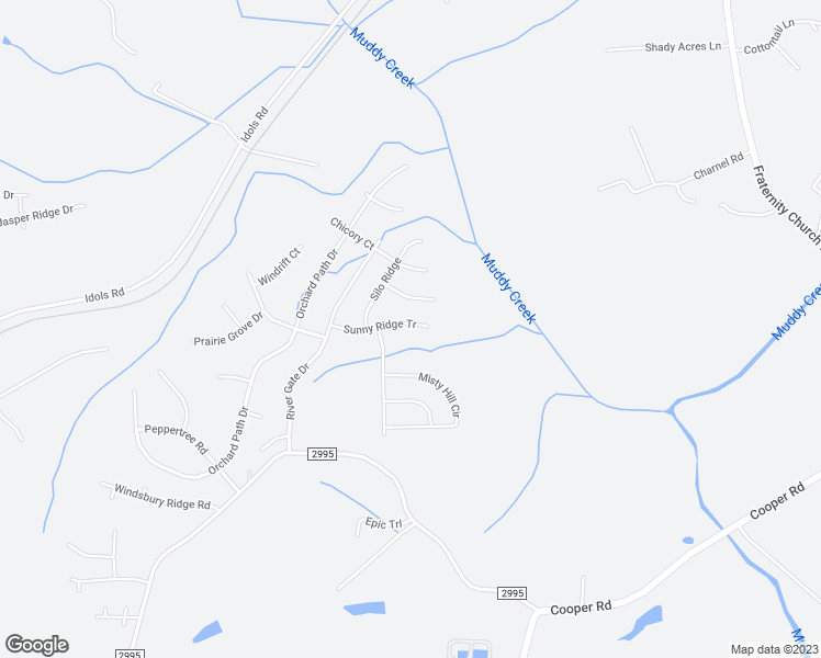 map of restaurants, bars, coffee shops, grocery stores, and more near 5832 Sunny Ridge Tr in Clemmons