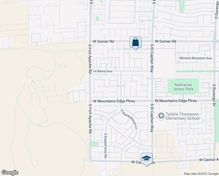map of restaurants, bars, coffee shops, grocery stores, and more near 9279 West Tonkawa Avenue in Las Vegas