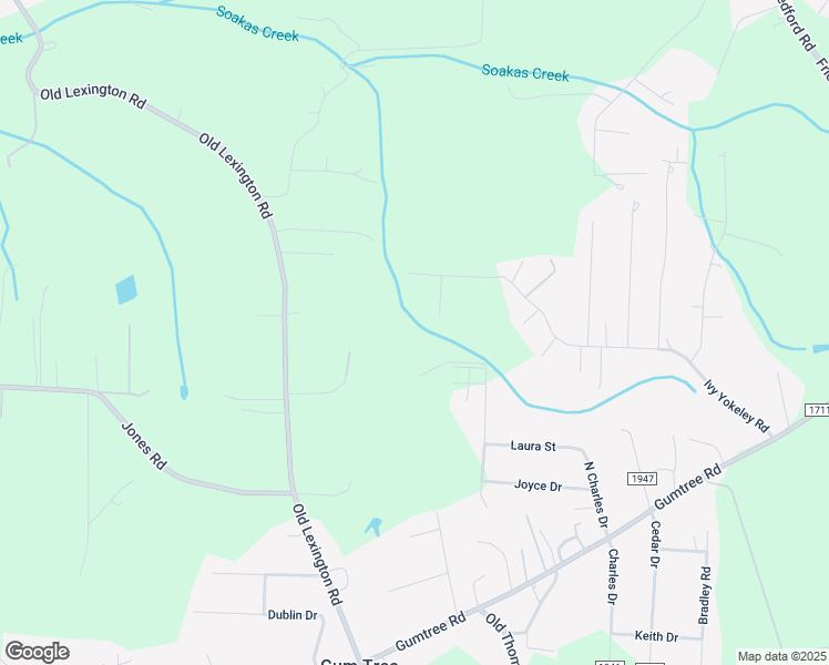 map of restaurants, bars, coffee shops, grocery stores, and more near 190 Briers Circle Court in Winston-Salem