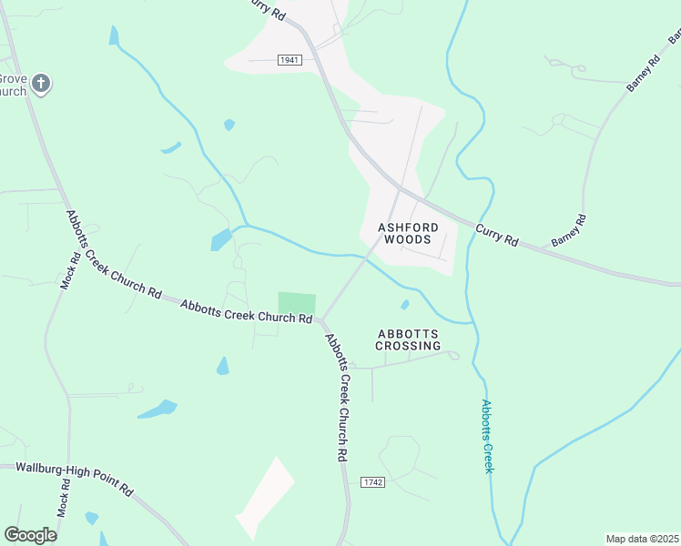 map of restaurants, bars, coffee shops, grocery stores, and more near 235 Browntown Lane in High Point