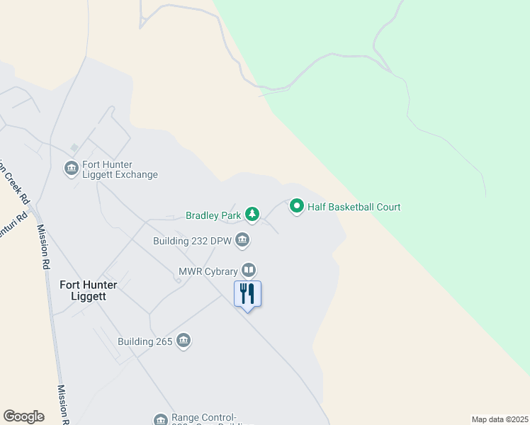 map of restaurants, bars, coffee shops, grocery stores, and more near in Jolon