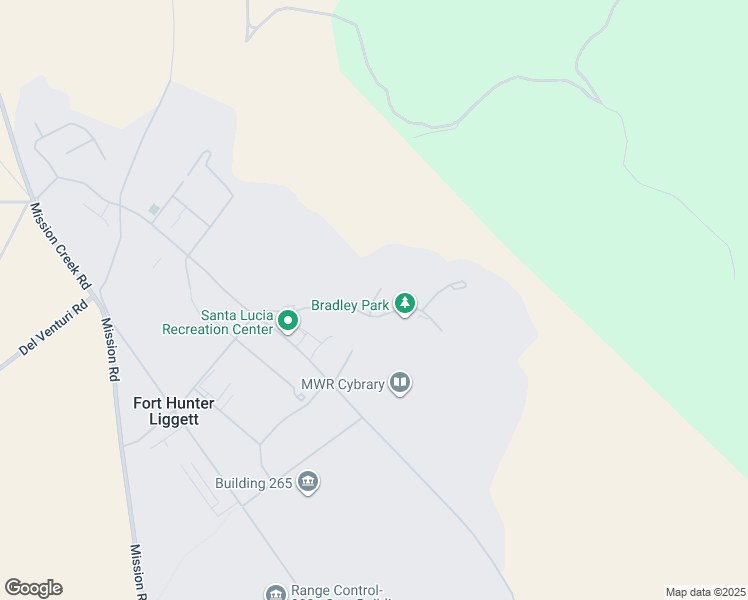map of restaurants, bars, coffee shops, grocery stores, and more near Javelin Court in Jolon