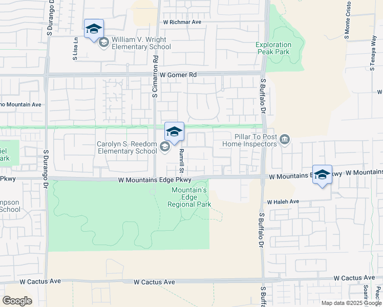 map of restaurants, bars, coffee shops, grocery stores, and more near 8040 Torremolinos Avenue in Las Vegas
