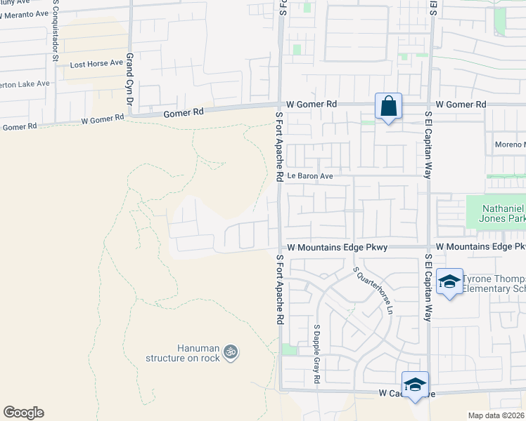 map of restaurants, bars, coffee shops, grocery stores, and more near 9959 Mission Creek Inn Street in Las Vegas