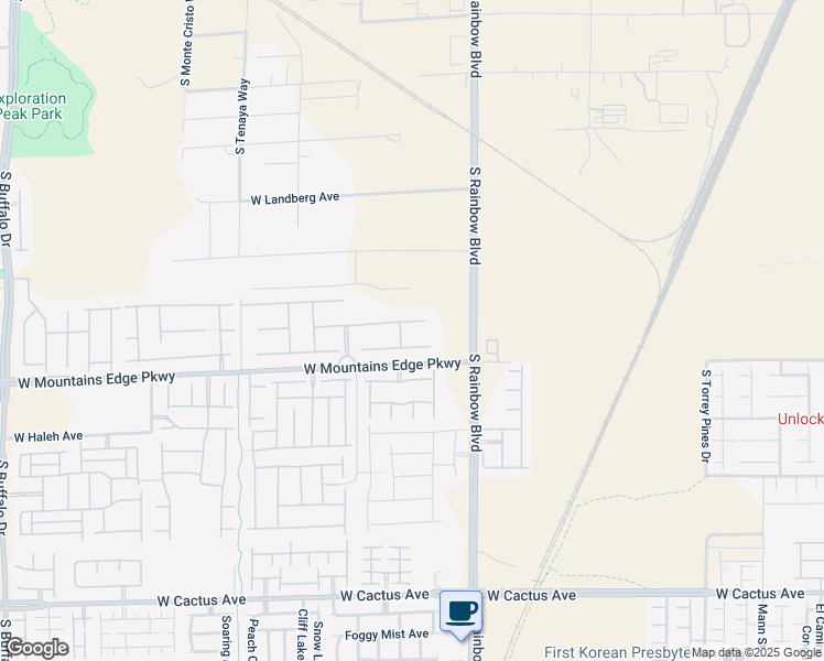 map of restaurants, bars, coffee shops, grocery stores, and more near 7017 West Mirkwood Avenue in Las Vegas