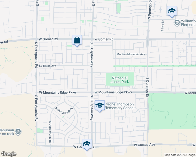 map of restaurants, bars, coffee shops, grocery stores, and more near 8968 Horizon Hyatt Avenue in Las Vegas