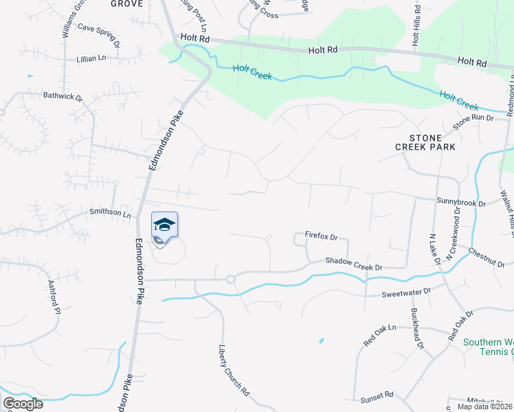 map of restaurants, bars, coffee shops, grocery stores, and more near 777 McClendon Court in Brentwood