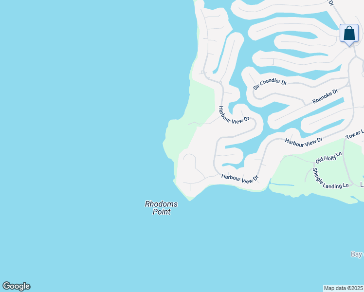 map of restaurants, bars, coffee shops, grocery stores, and more near 120 Prince Charles Court in Kill Devil Hills