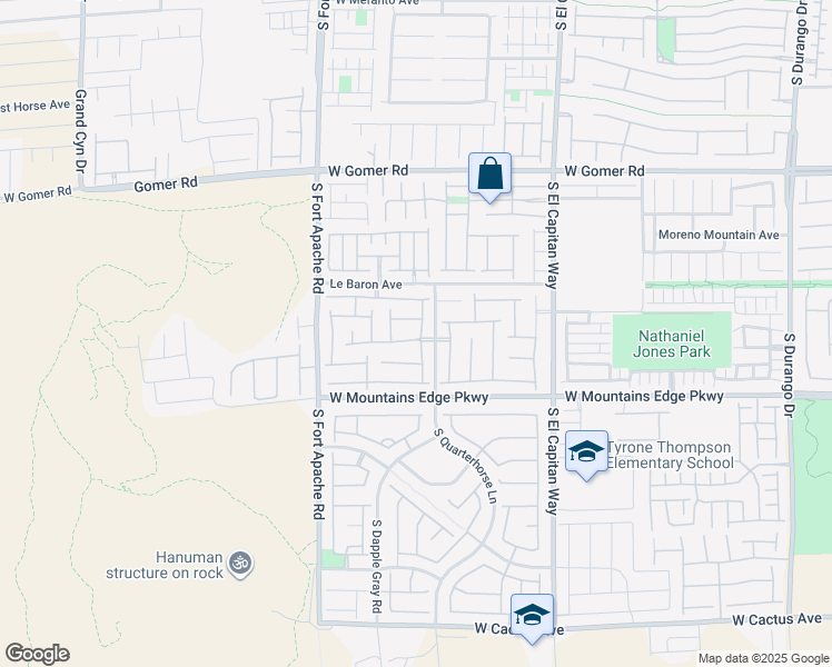 map of restaurants, bars, coffee shops, grocery stores, and more near 9991 Pimera Alta Street in Las Vegas