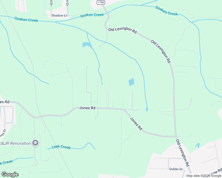 map of restaurants, bars, coffee shops, grocery stores, and more near 200 Backwoods Lane in Winston-Salem