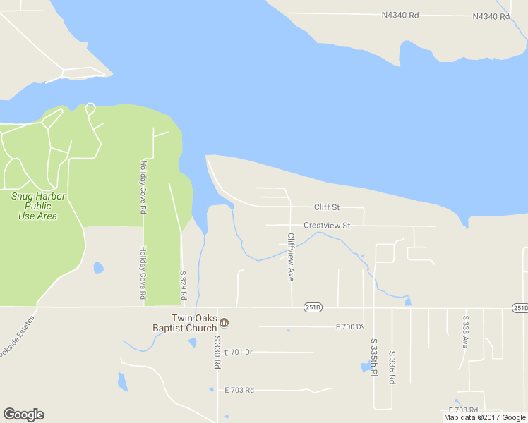 map of restaurants, bars, coffee shops, grocery stores, and more near 33162 East 696 Drive in Wagoner
