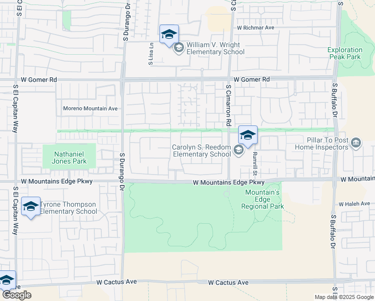 map of restaurants, bars, coffee shops, grocery stores, and more near 8365 Cupertino Heights Way in Las Vegas
