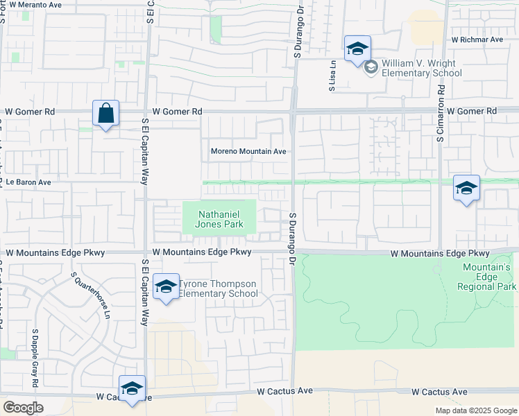 map of restaurants, bars, coffee shops, grocery stores, and more near 8688 Bella Sparkle Avenue in Las Vegas