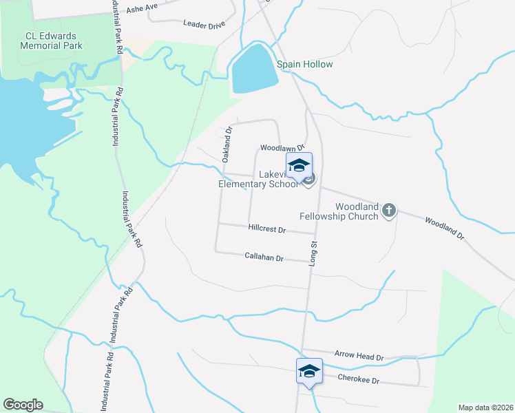 map of restaurants, bars, coffee shops, grocery stores, and more near 819 Woodlawn Drive in New Johnsonville