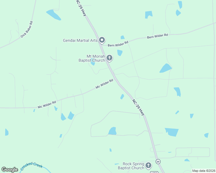 map of restaurants, bars, coffee shops, grocery stores, and more near 31 Mc Wilder Road in Louisburg