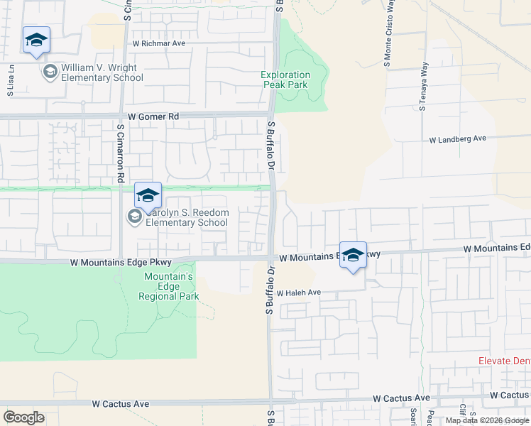 map of restaurants, bars, coffee shops, grocery stores, and more near 9999 Amber Field Street in Las Vegas