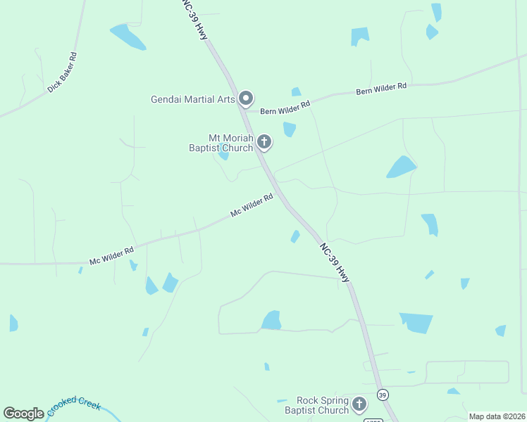 map of restaurants, bars, coffee shops, grocery stores, and more near 31 Mc Wilder Road in Louisburg