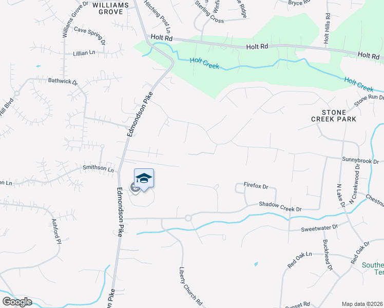 map of restaurants, bars, coffee shops, grocery stores, and more near 777 McClendon Court in Brentwood
